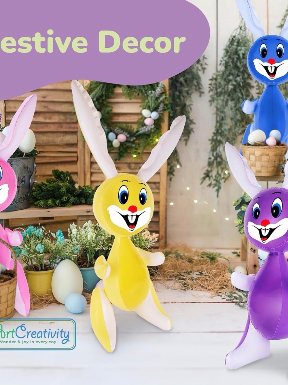 Inflatable bunnies - Picture 3 of 4